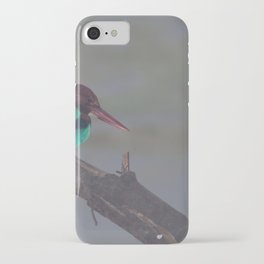 White-throated kingfisher. iPhone Case
