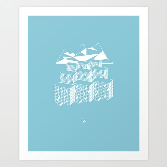 run Art Print