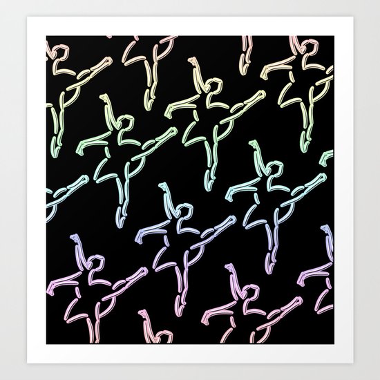 Ballerinas Art Print