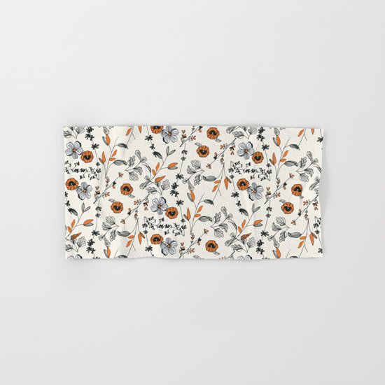 Floral pattern Flowers Hand & Bath Towel