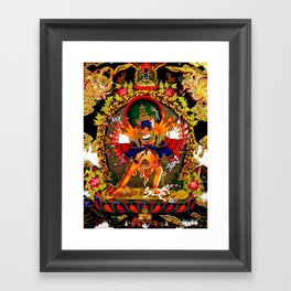 Hindu Kali 12 Framed Art Print