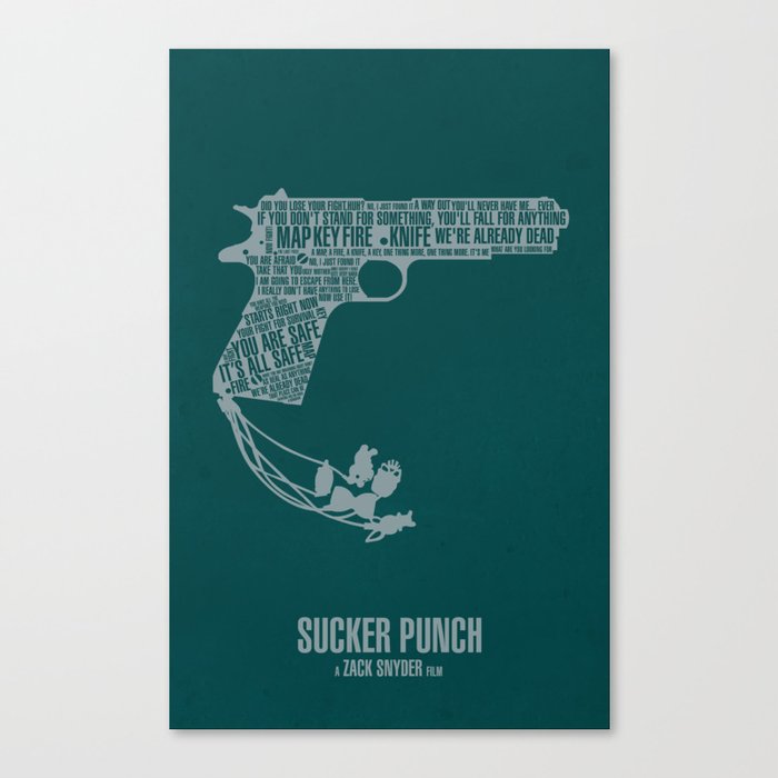 Sucker Punch Canvas Print