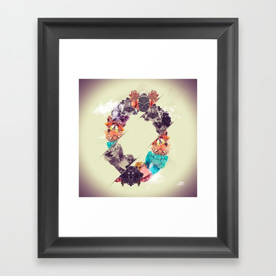 Chrysocolla Framed Art Print