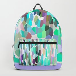 Abstract Art of Forest Nature! "Brook, Blue" Backpack