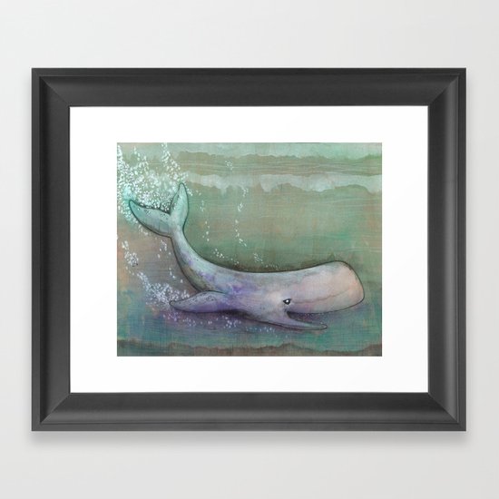 Hidden Depths Framed Art Print