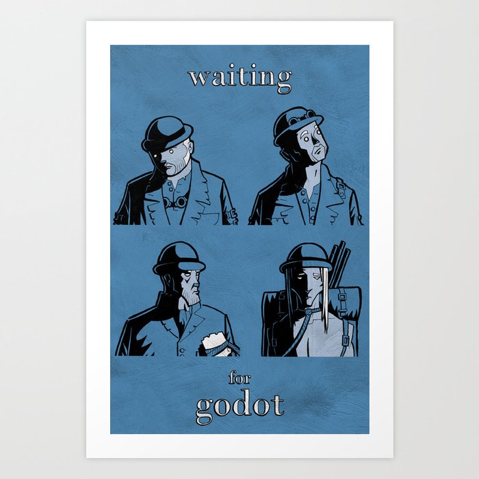 Waiting for Godot Art Print