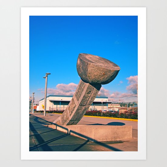 South Tacoma artwork Art Print
