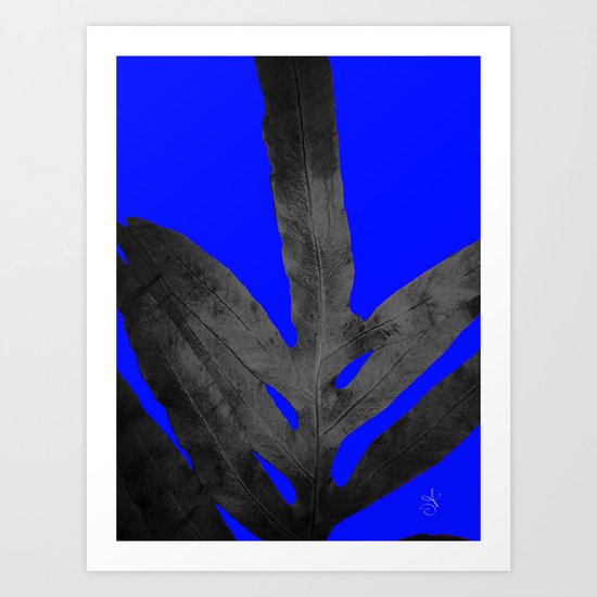 Cooler Nights, October Fern Art Print
