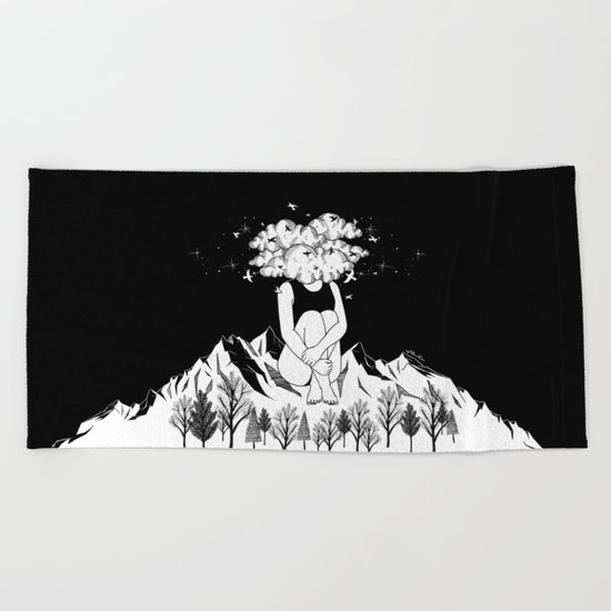 Across The Universe Beach Towel