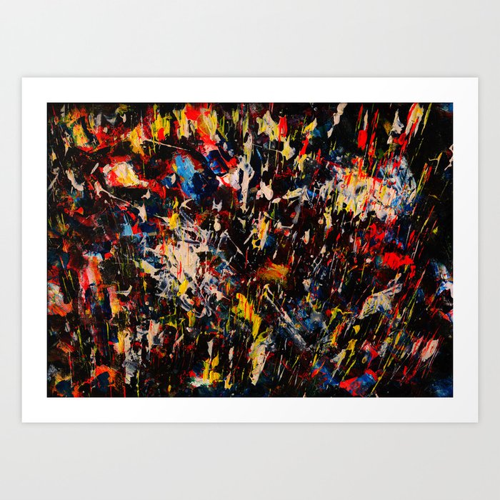 French Abstract Expressionism Painting Art Print By Emmanuelsignorino Society6 Concepts, styles, and trends die brücke: french abstract expressionism painting art print by emmanuelsignorino