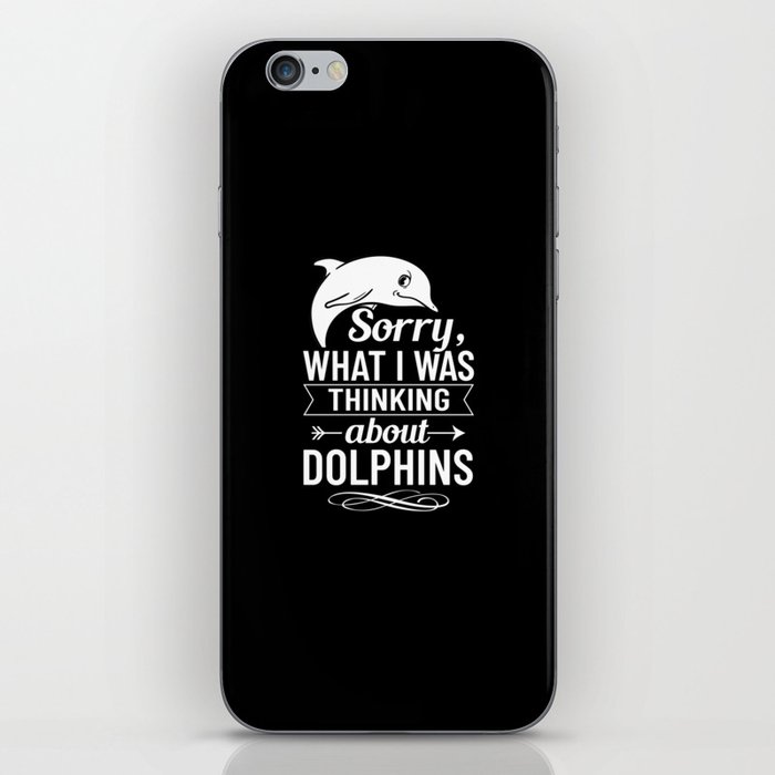 Dolphin Trainer Animal Lover Funny Cute iPhone Skin
