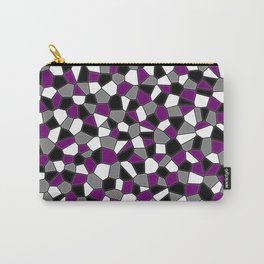 Ace Pride Mosaic Pattern Carry-All Pouch