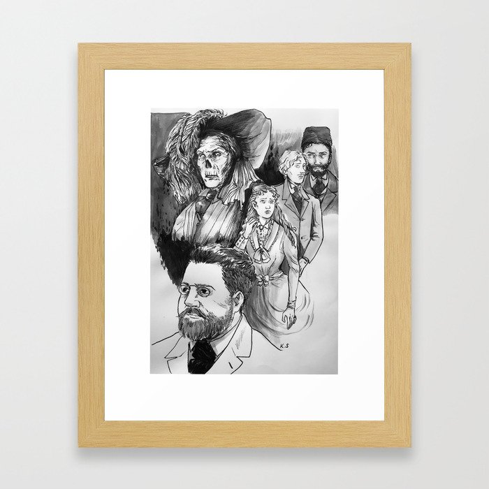 Leroux’s opera Framed Art Print