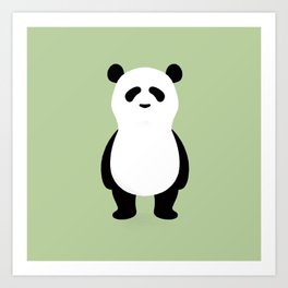Panda Illustration Art Print