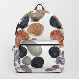 Shell Collection Backpack | Mountmaunganui, Bayofplenty, Digital, Scallopshells, Newzealand, Seashelldesign, Seashells, Ursulahurn, Smartphonephotos, Photo 