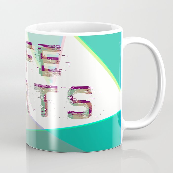Life Hurts Aesthetic Decorative Modern Coffee Mug By