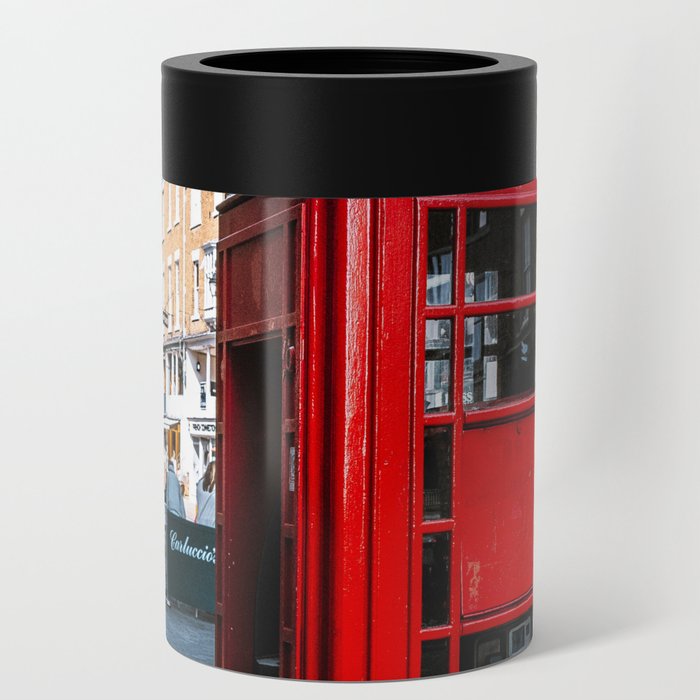Great Britain Photography - Red Phone Booth In London City Can Cooler
