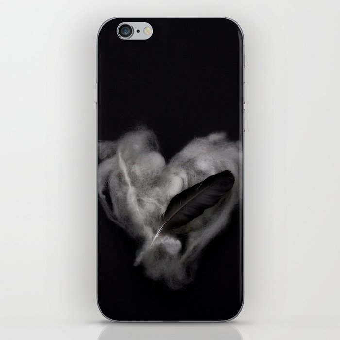 Heart and Feather iPhone Skin