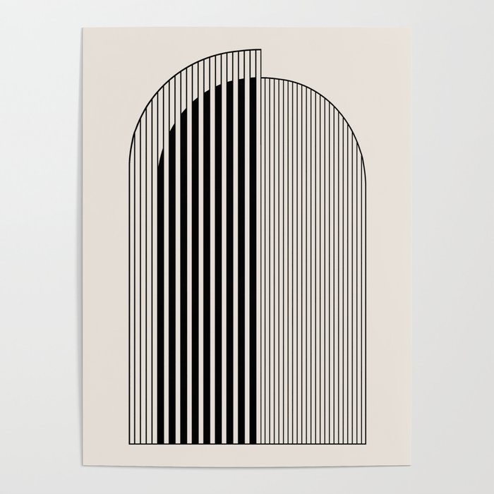 Abstract Arch Poster