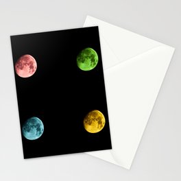 SuperMoon and her Lunatic Friends Stationery Cards