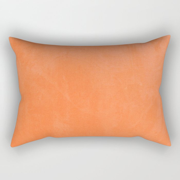 VELVET DESIGN - ORANGE Rectangular Pillow