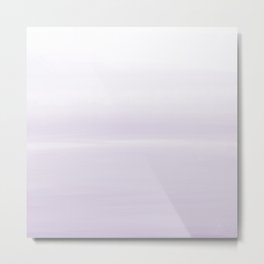 Fog Lavender Purple - Abstract Art Series Metal Print