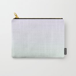 Color gradient 15. Violet and green. abstraction,abstract,minimalism,plain,ombré Carry-All Pouch