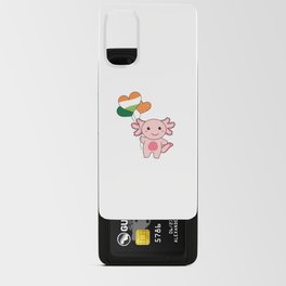 Axolotl With Ireland Balloons Cute Animals Android Card Case