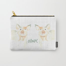 Piggie Oink Carry-All Pouch | Painting, Nature, Animal 