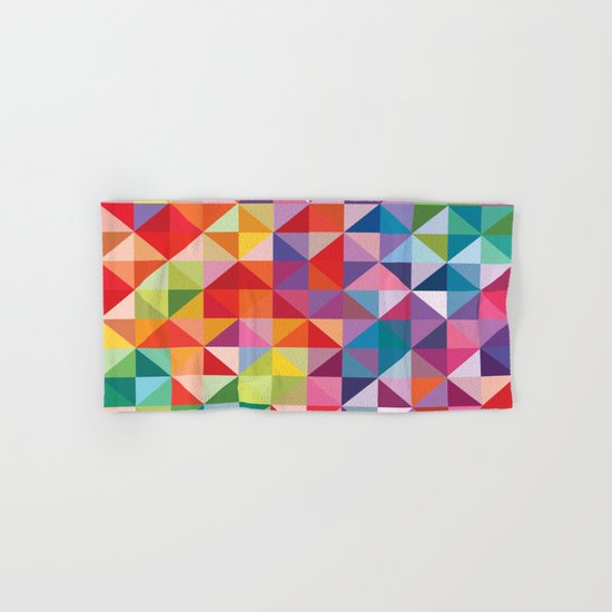 Geometric World No. 1 Hand & Bath Towel