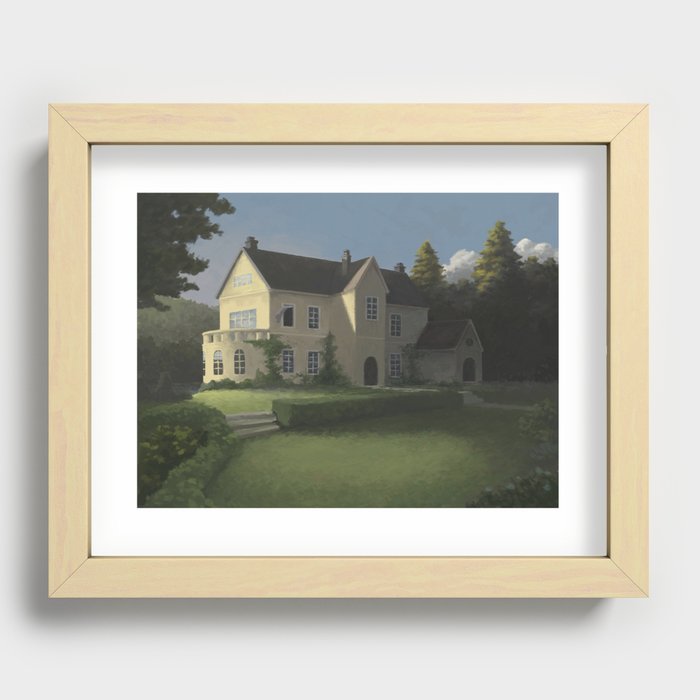 Manorism - Garden Recessed Framed Print