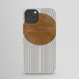 Abstract Flow / Recessed Framed  iPhone Case