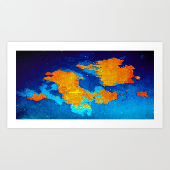Pangea Art Print