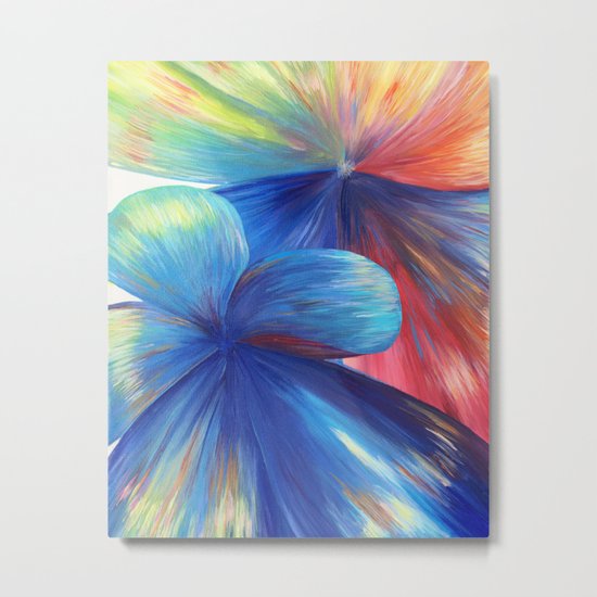 Flowers are Love Metal Print