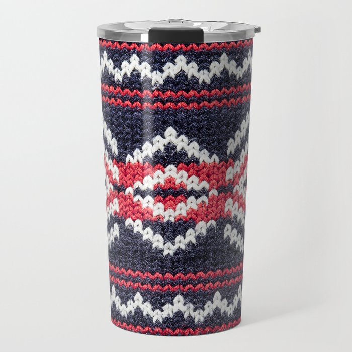 Textile Texture 03 Travel Mug