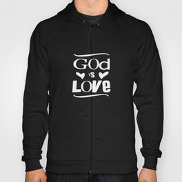 Christian Design - God is Love Hoody
