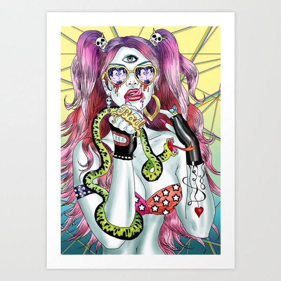 Halcyone Art Print