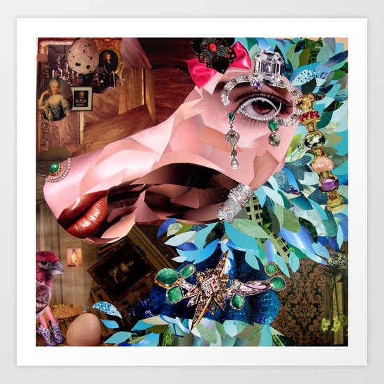 "An American Dodo in Paris" Art Print