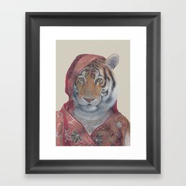 Indian Tiger Framed Art Print
