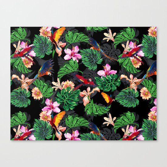 Tropical Pattern Canvas Print