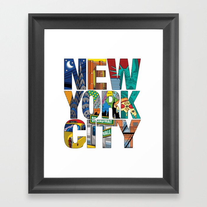 NYC  Framed Art Print