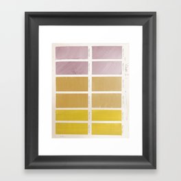 Color Study No. 1 Framed Art Print