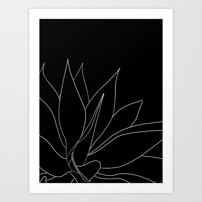 agave Art Print