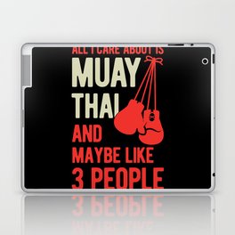 Funny Muay Thai Laptop Skin