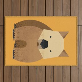 Whimsy Wombat Outdoor Rug