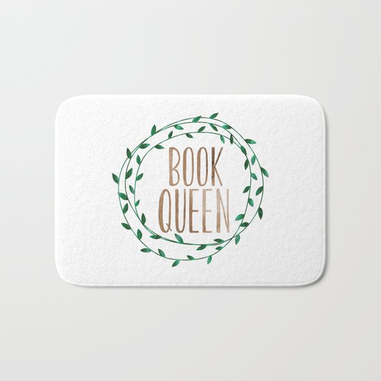 Book Queen Bath Mat