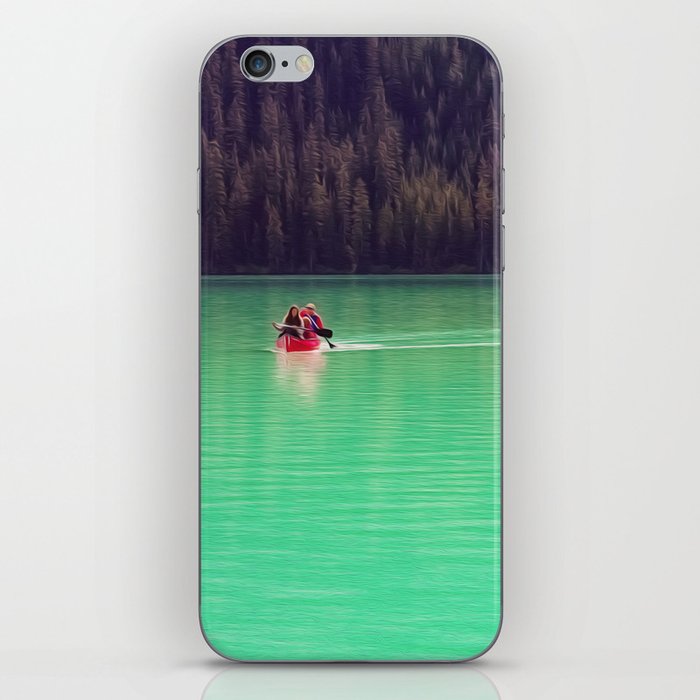 Tranquil Canoeing  iPhone Skin