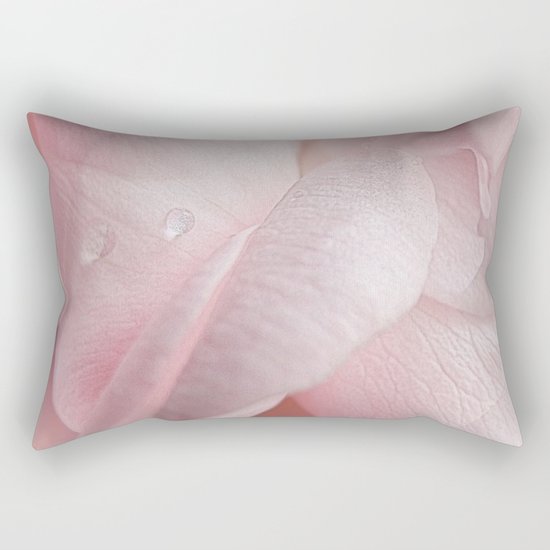 Tears Of A Rose Rectangular Pillow