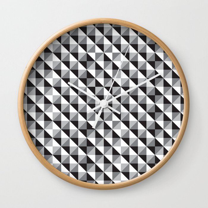 Typoptical Illusion A no.3 Wall Clock