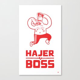 Hajer Boss Canvas Print